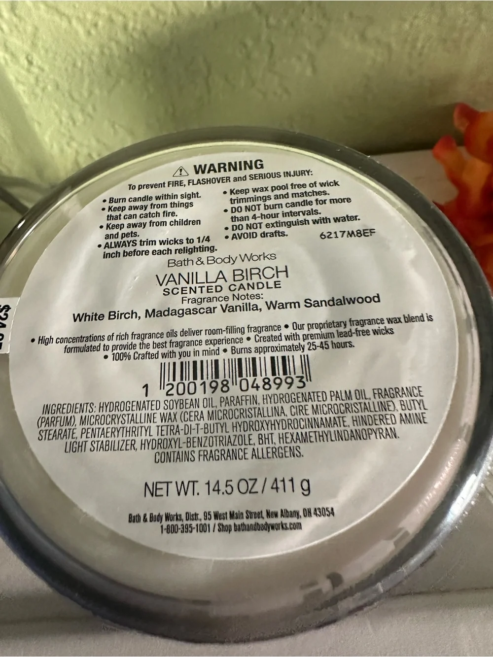 NEW BBW X2 VANILLA BIRCH CANDLE BY BUNDLE (my favorite) ❤️